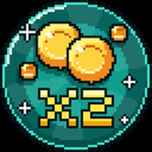 Official 2X COINS gamepass icon